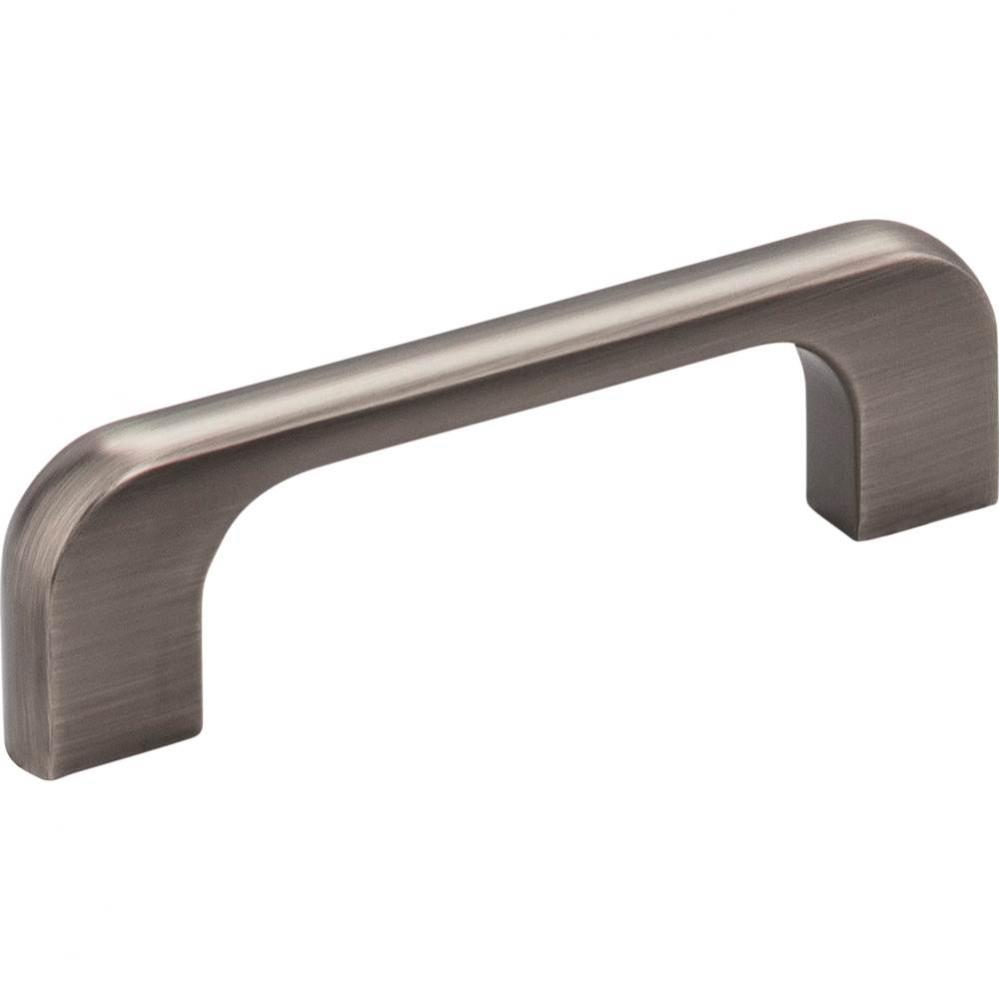 3'' Center-to-Center Brushed Pewter Alvar Cabinet Pull