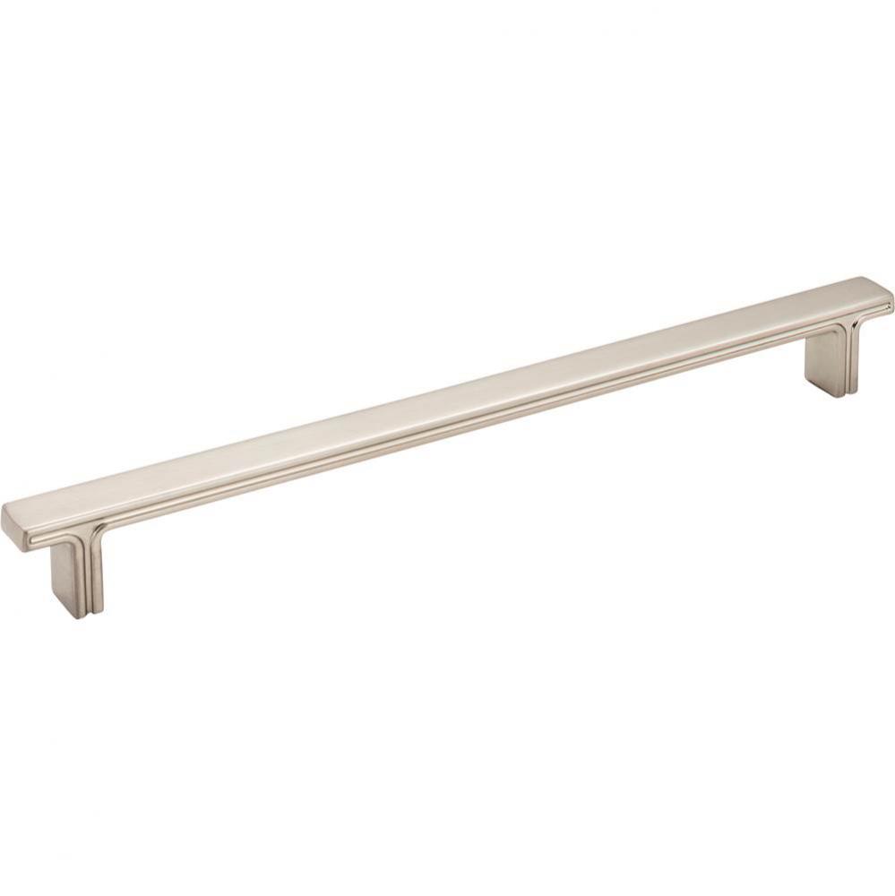 228 mm Center-to-Center Satin Nickel Square Anwick Cabinet Pull