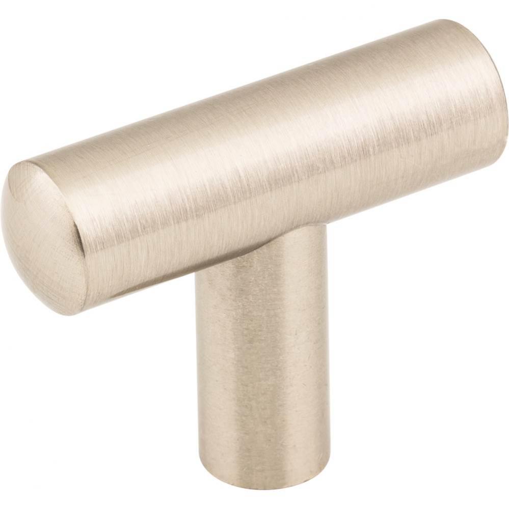 1-7/8'' Overall Length Satin Nickel Key West Cabinet Bar Pull