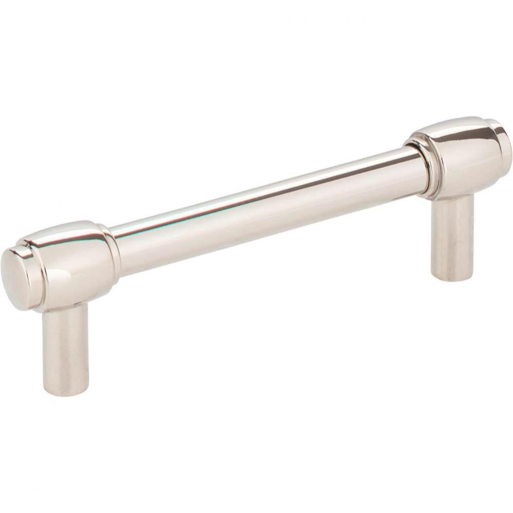 96 mm Center-to-Center Polished Nickel Hayworth Cabinet Bar Pull