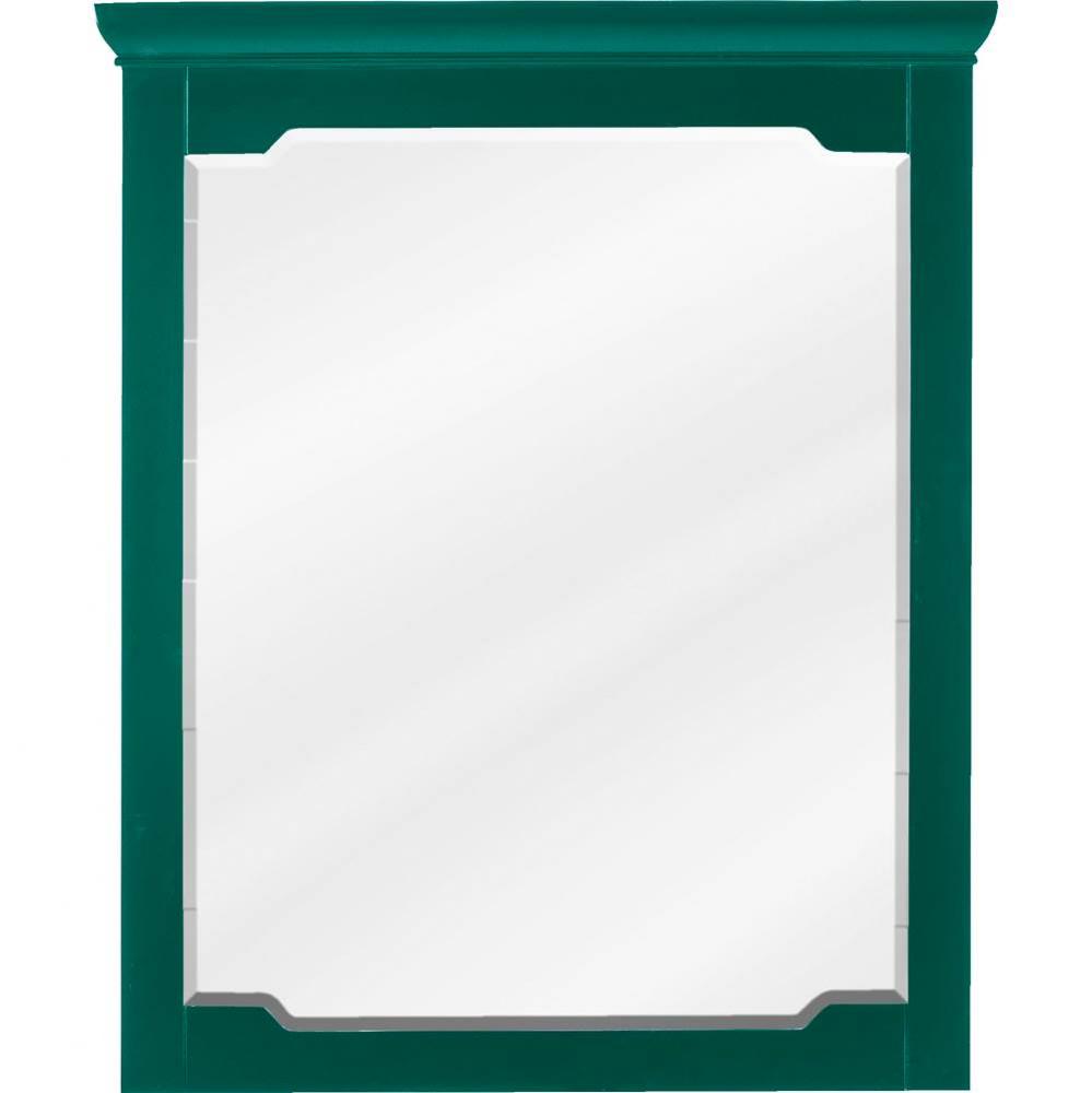 28'' W x 1-1/2'' D x 34'' H Forest Green Chatham mirror