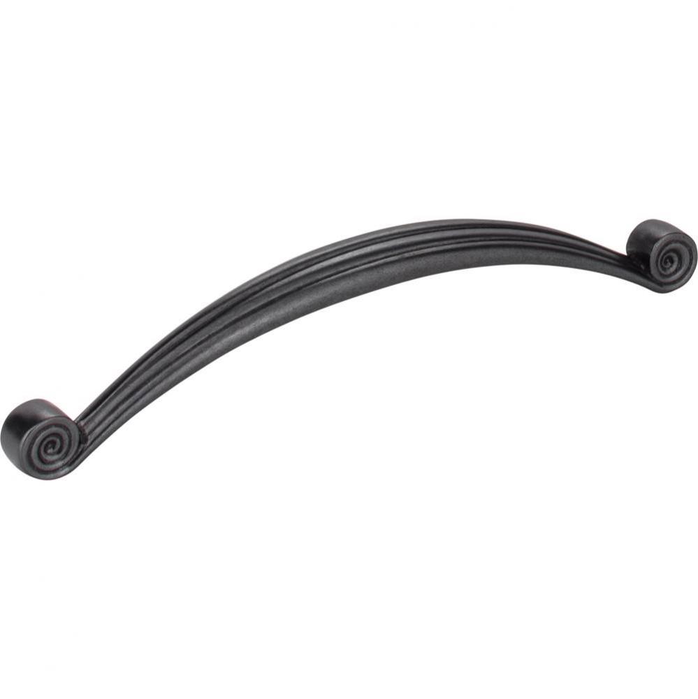 160 mm Center-to-Center Gun Metal Lille Cabinet Pull