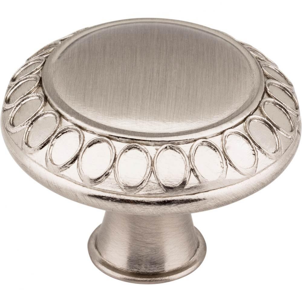 1-3/8'' Overall Length  Satin Nickel Symphony Cabinet Knob