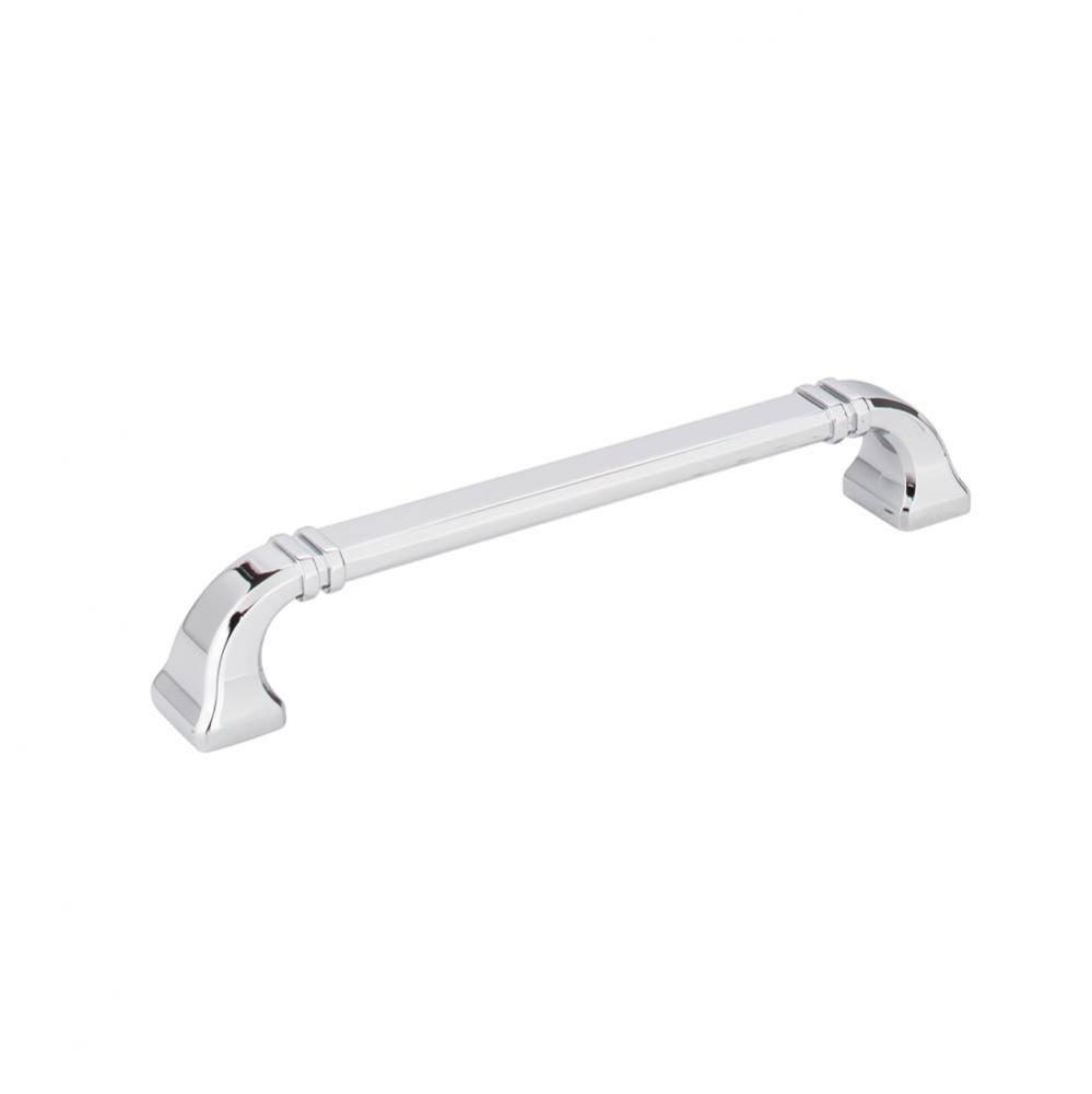 160 mm Center-to-Center Polished Chrome Ella Cabinet Pull