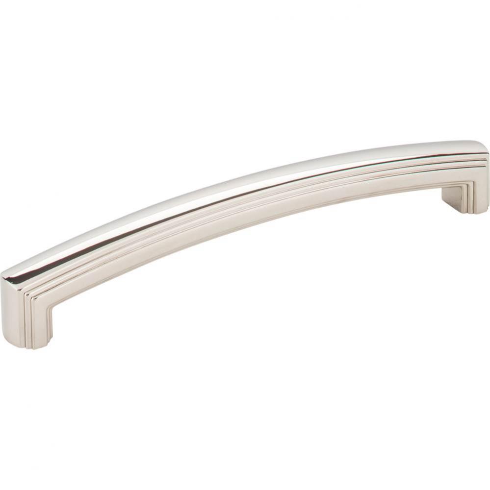 160 mm Center-to-Center Polished Nickel Delgado Cabinet Pull