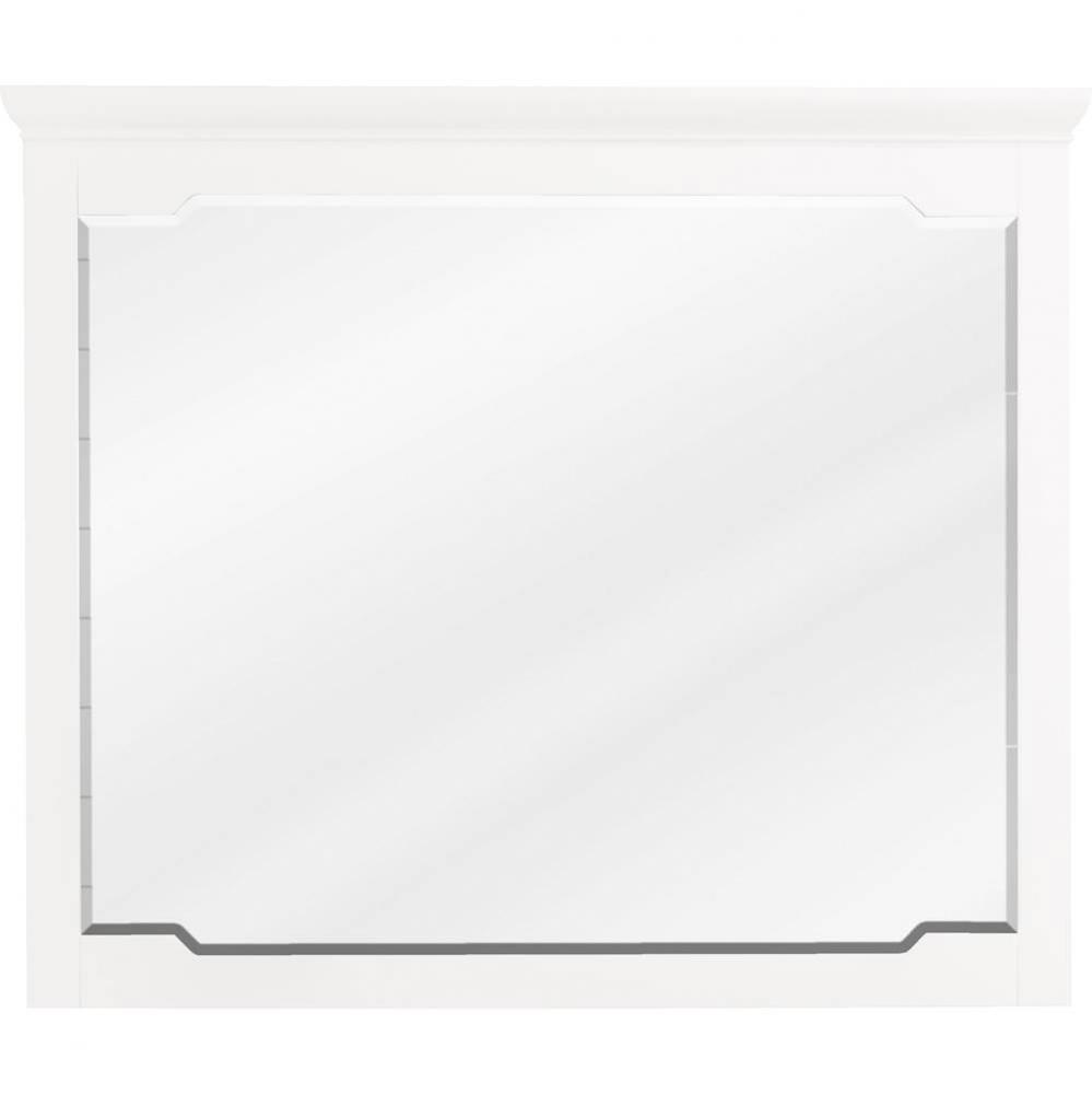 40'' W x 1-1/2'' D x 34'' H White Chatham mirror