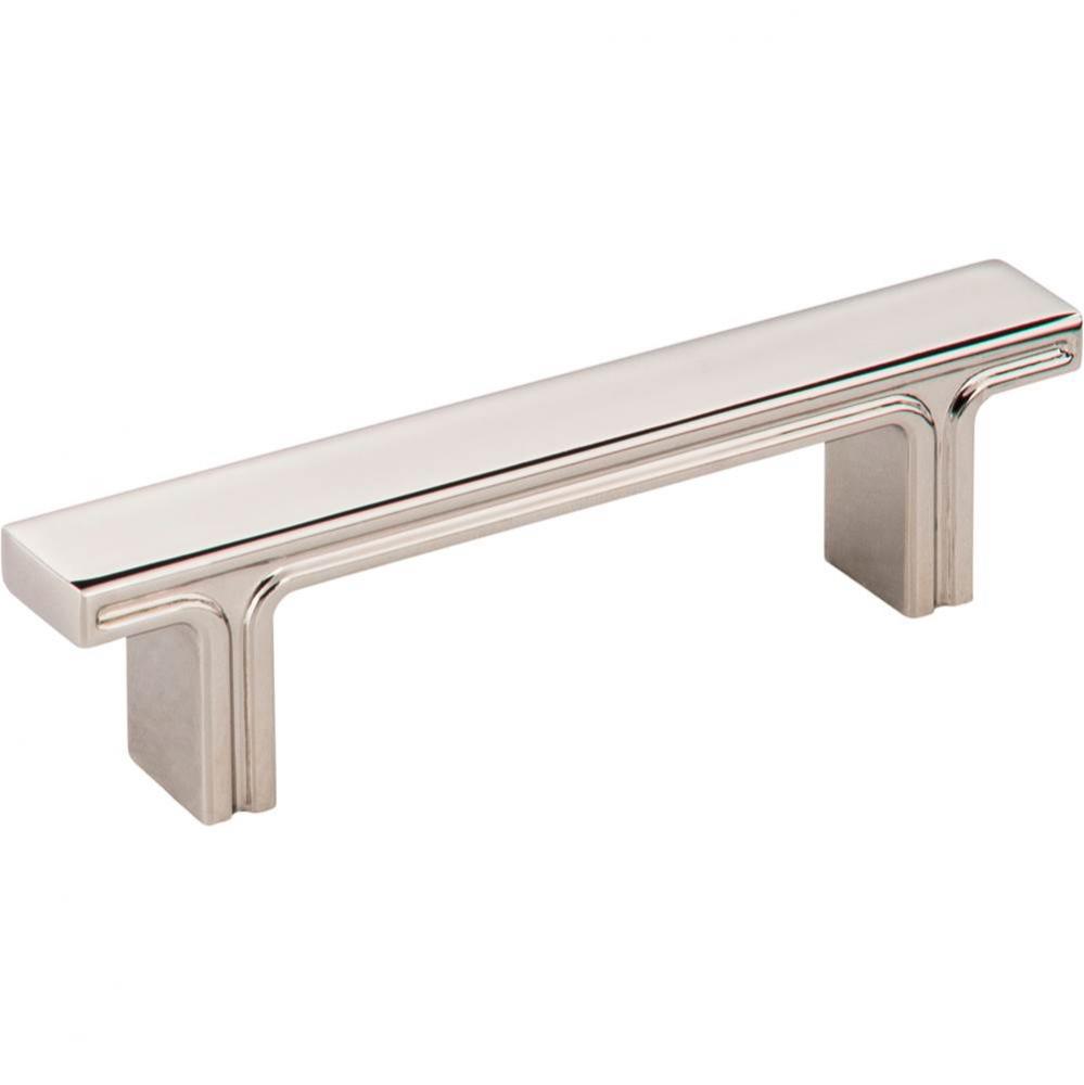 3'' Center-to-Center Polished Nickel Square Anwick Cabinet Pull