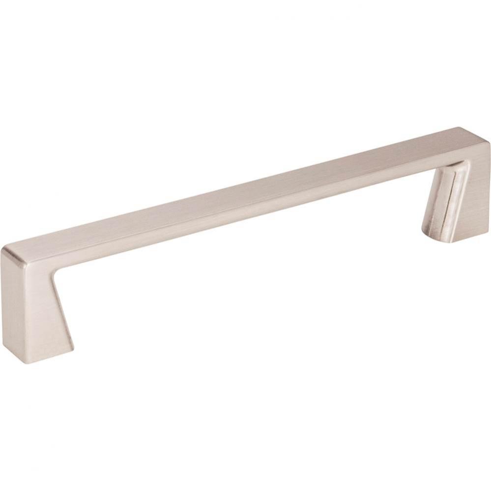 128 mm Center-to-Center Satin Nickel Square Boswell Cabinet Pull