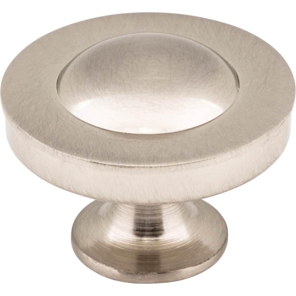 1-1/4'' Diameter Satin Nickel Cordova Cabinet Knob