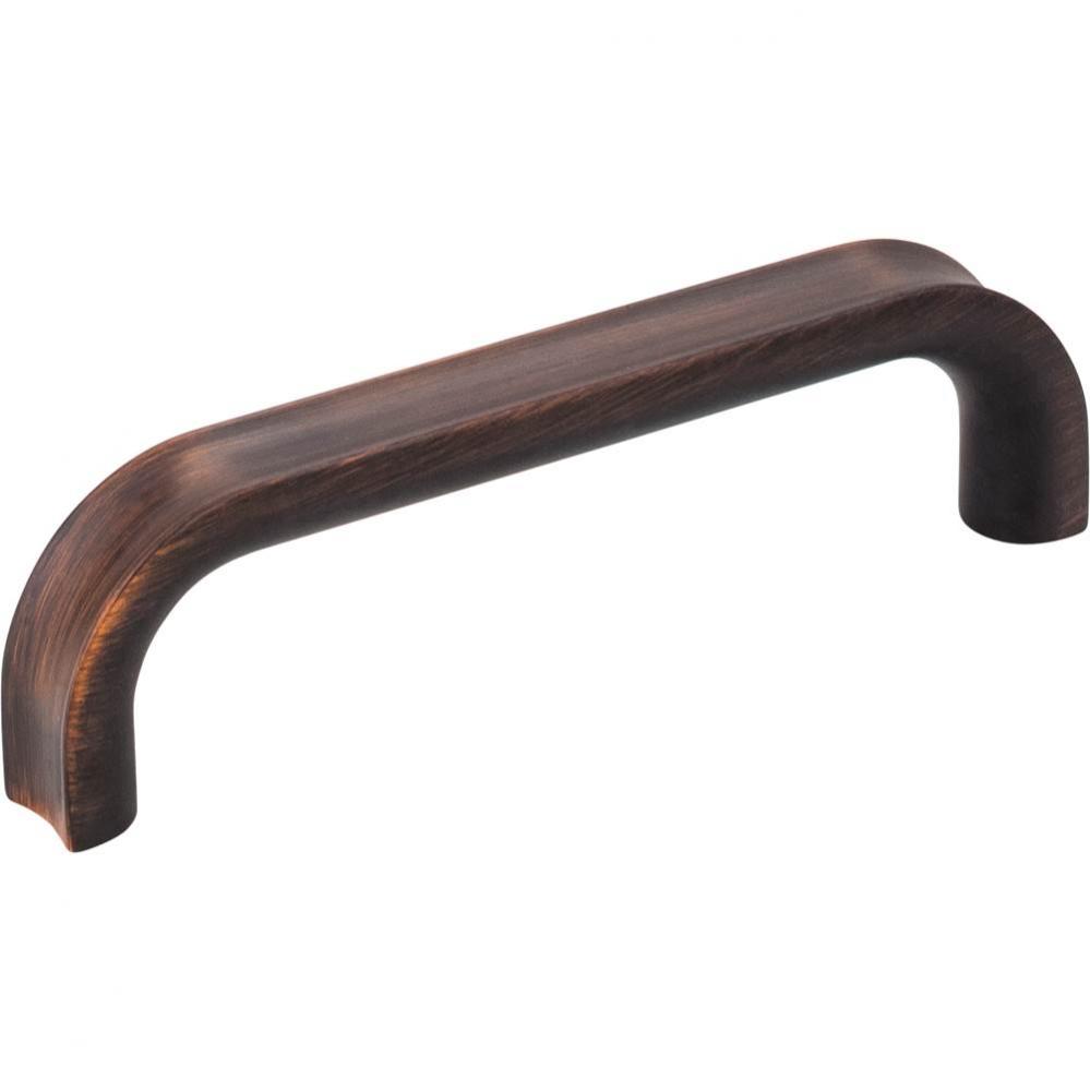 96 mm Center-to-Center Brushed Oil Rubbed Bronze Rae Cabinet Pull