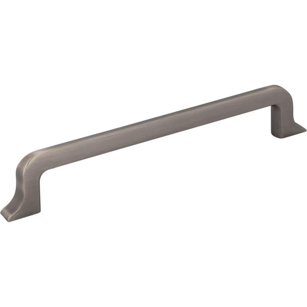 160 mm Center-to-Center Brushed Pewter Callie Cabinet Pull