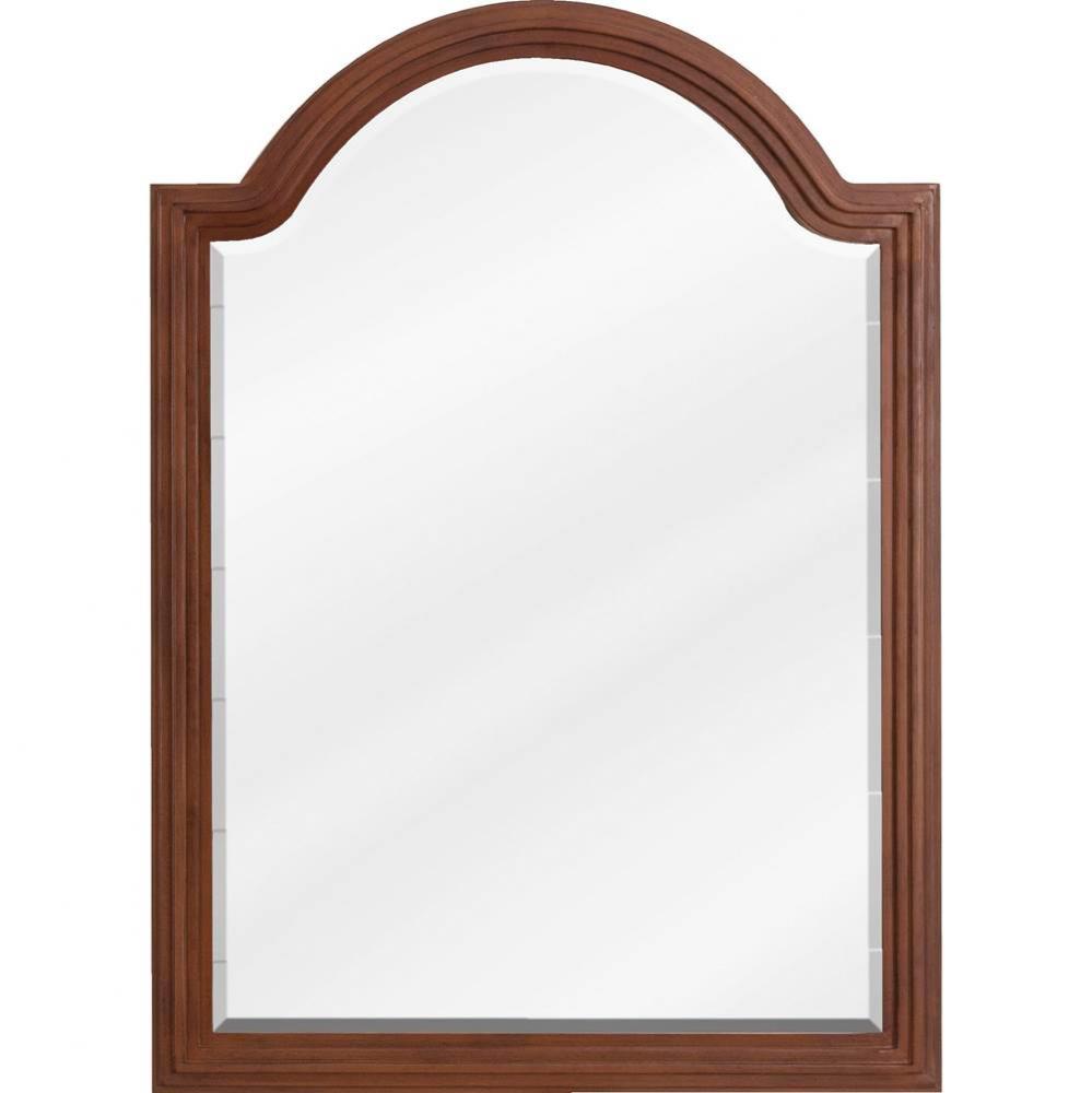 26'' W x 2'' D x 36'' H Walnut Compton Mirror