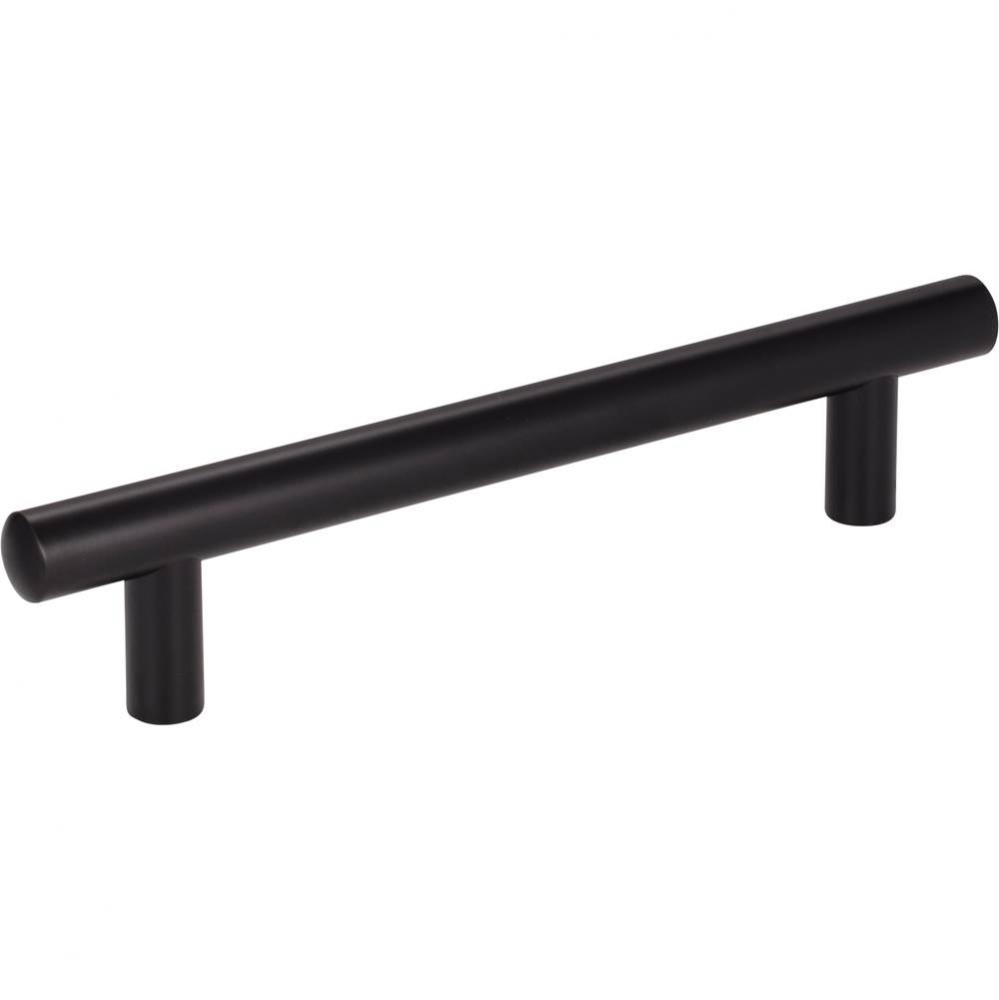 128 mm Center-to-Center Matte Black Key West Cabinet Bar Pull