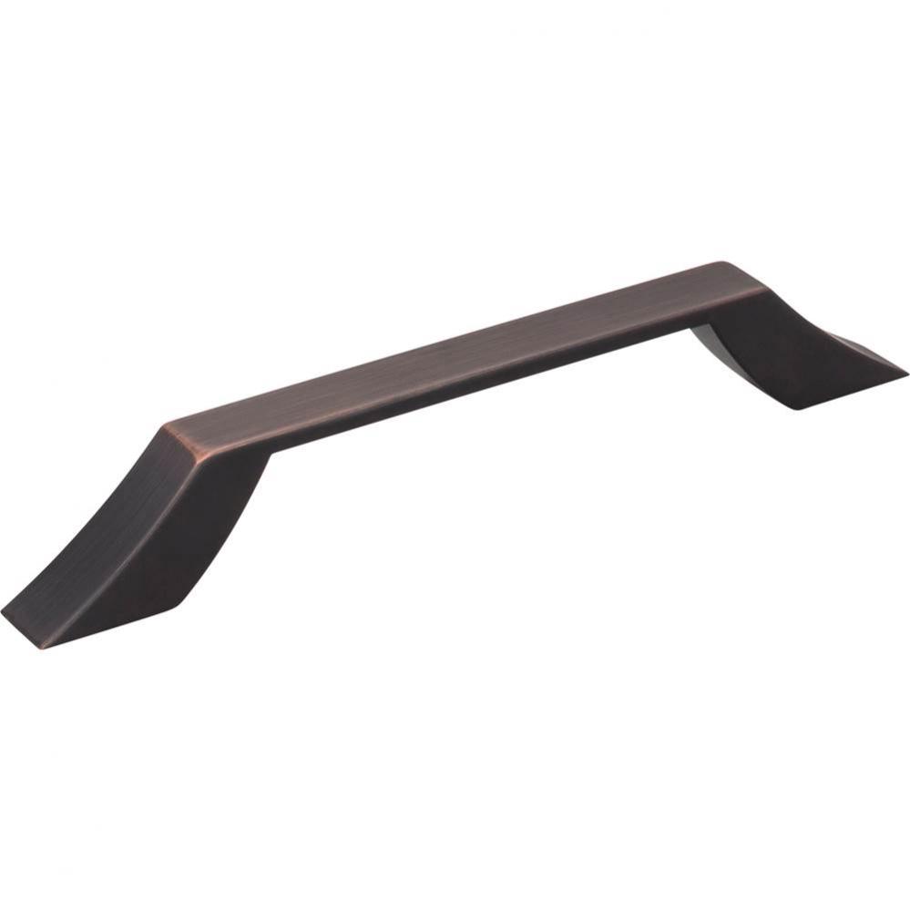 128 mm Center-to-Center Brushed Oil Rubbed Bronze Square Royce Cabinet Pull