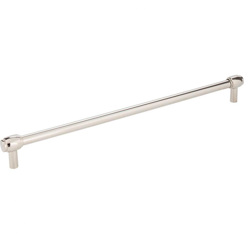 305 mm Center-to-Center Polished Nickel Hayworth Cabinet Bar Pull