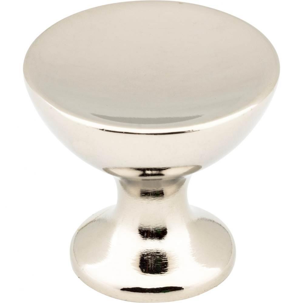 1-1/4'' Diameter Polished Nickel Rae Cabinet Knob