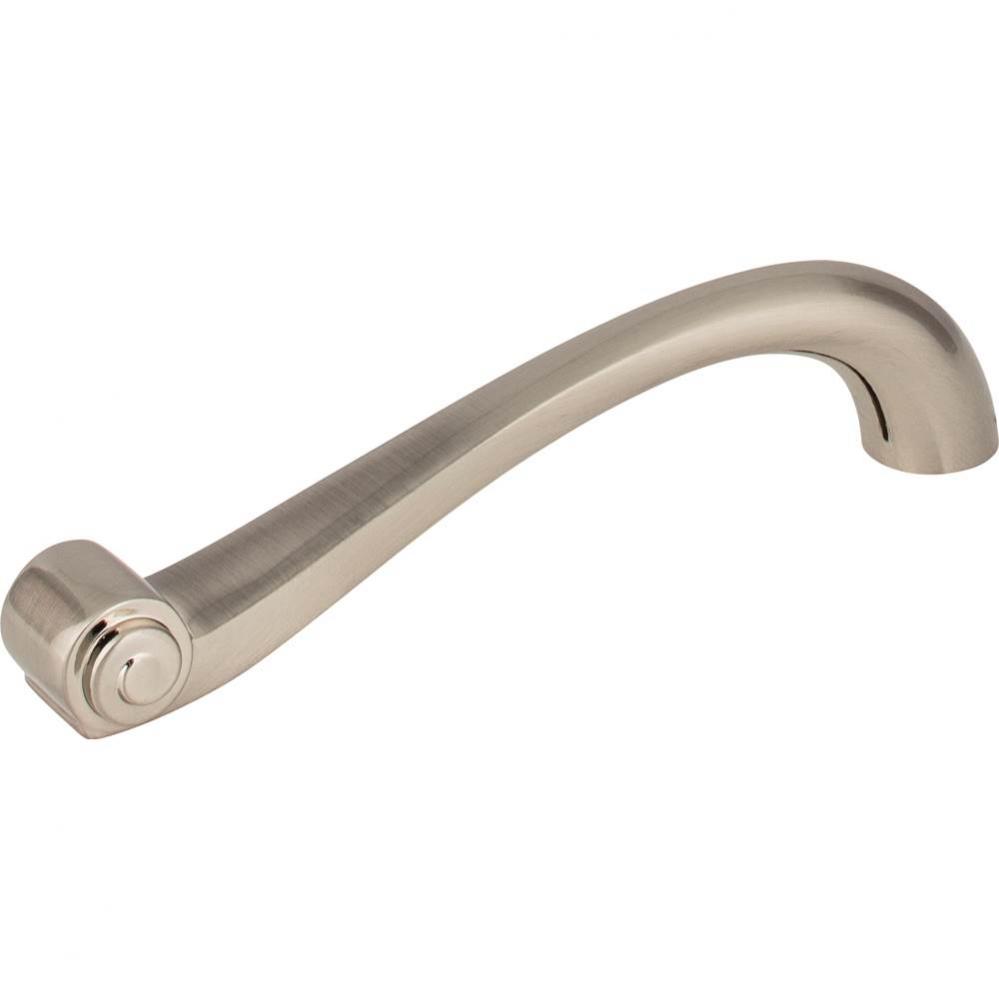 128 mm Center-to-Center Satin Nickel Duval Vertical Cabinet Pull