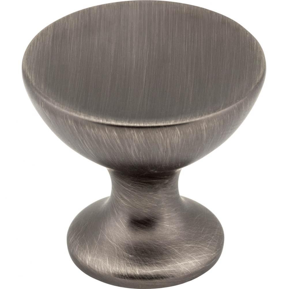 1-1/4'' Diameter Brushed Pewter Rae Cabinet Knob