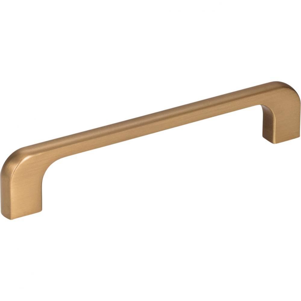 128 mm Center-to-Center Satin Bronze Alvar Cabinet Pull