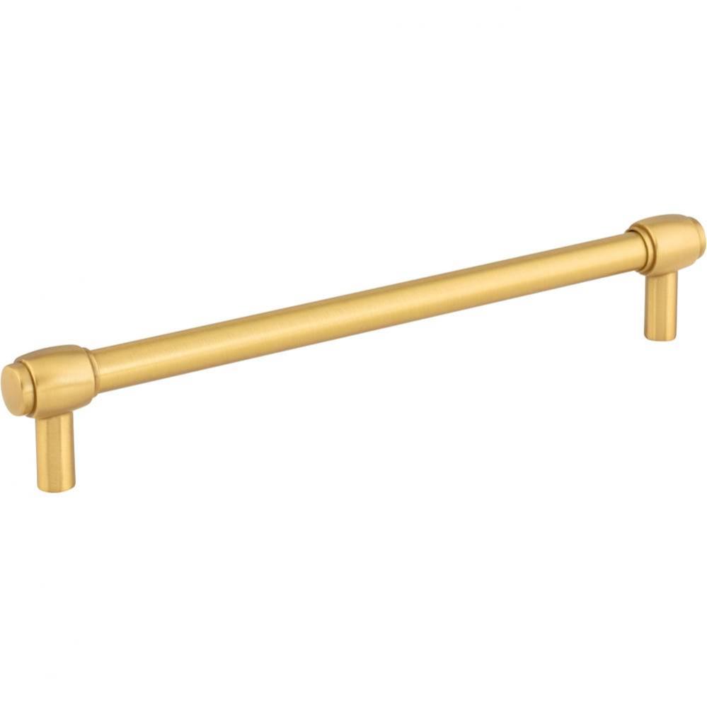 192 mm Center-to-Center Brushed Gold Hayworth Cabinet Bar Pull