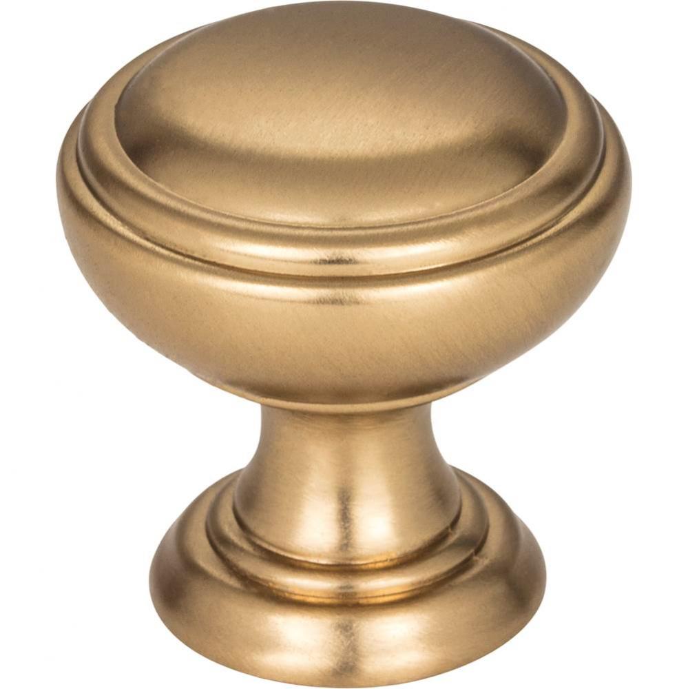 1-1/4'' Diameter Satin Bronze Tiffany Cabinet Knob