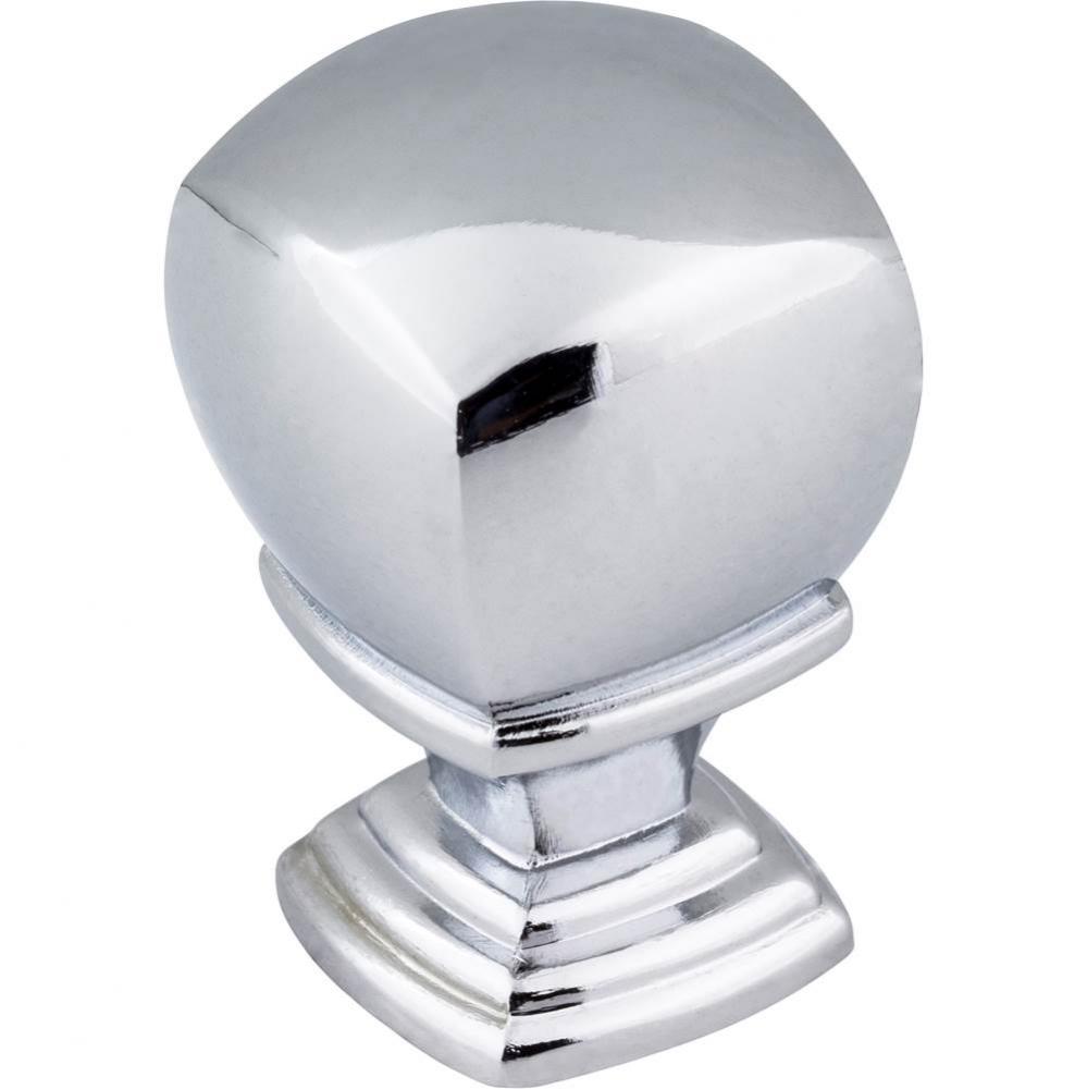 7/8'' Overall Length  Polished Chrome Katharine Cabinet Knob