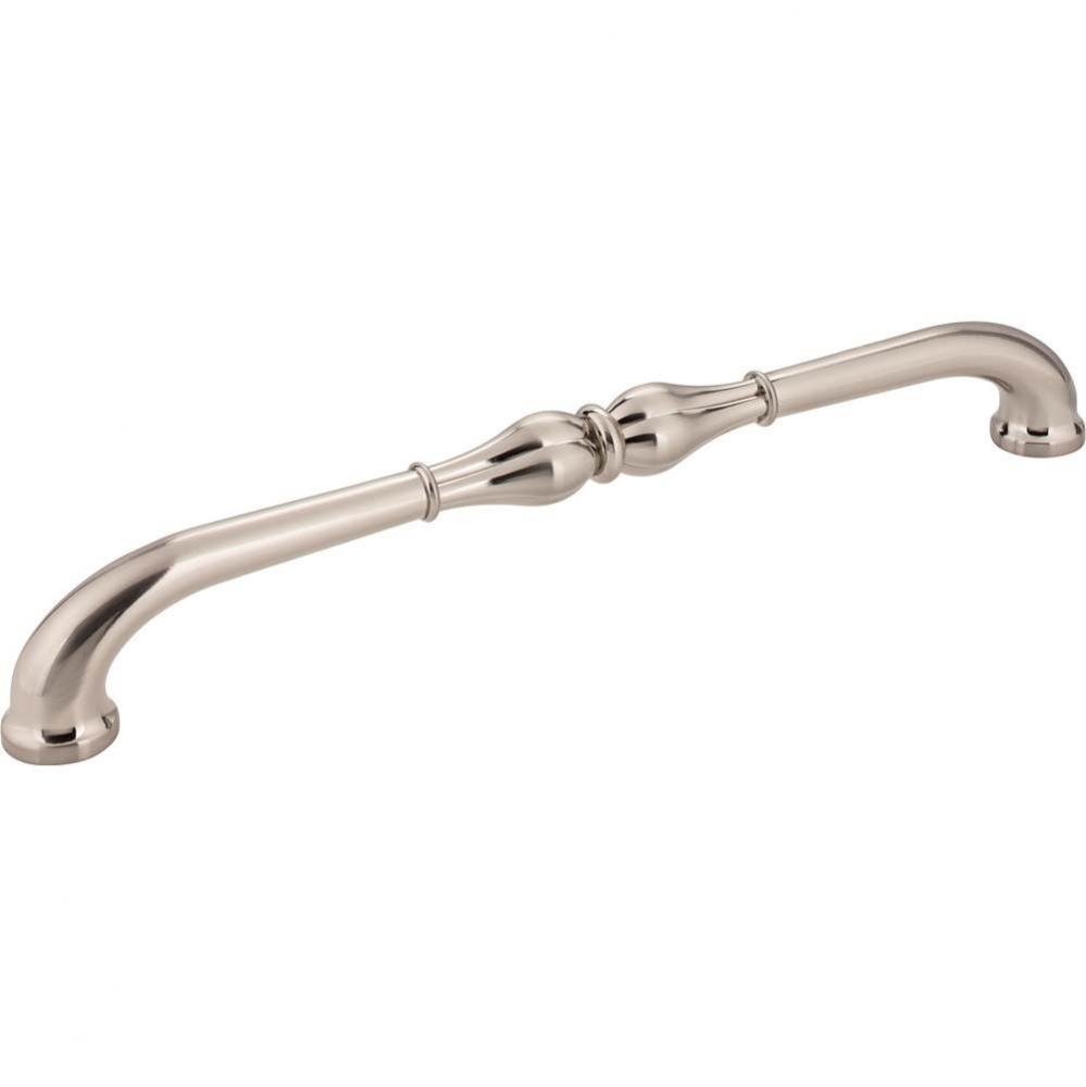 12'' Center-to-Center Satin Nickel Bella Appliance Handle