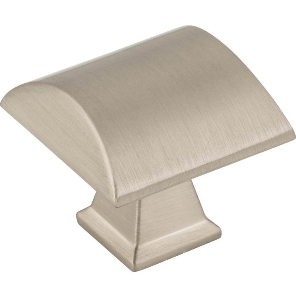 1-1/4'' Overall Length  Satin Nickel Roman Cabinet Knob