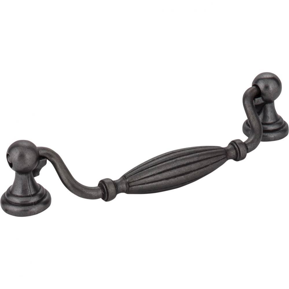 128 mm Center-to-Center Gun Metal Glenmore Cabinet Drop Pull