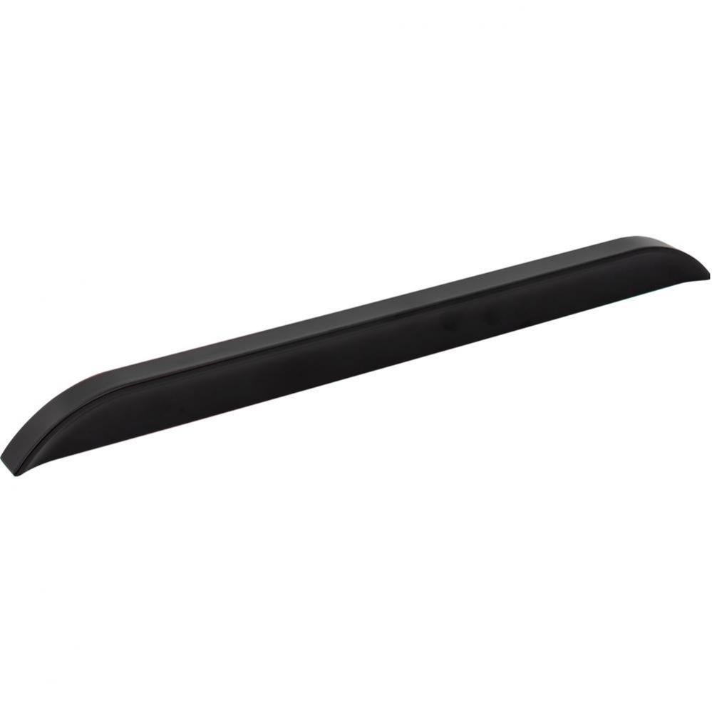 305 mm Center-to-Center Matte Black Elara Cabinet Pinch Pull