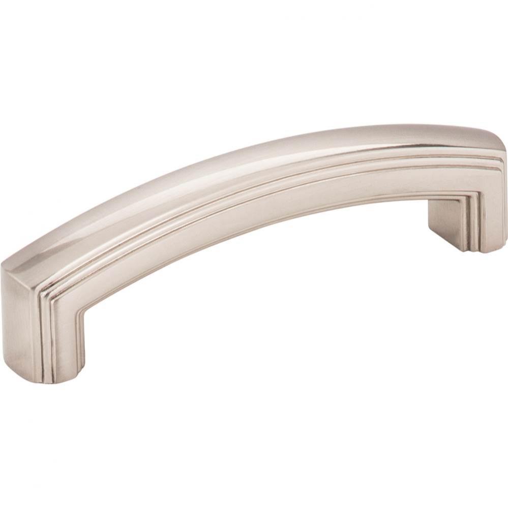 96 mm Center-to-Center Satin Nickel Delgado Cabinet Pull