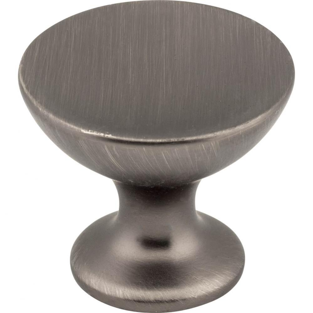 1-3/8'' Diameter Brushed Pewter Rae Cabinet Knob