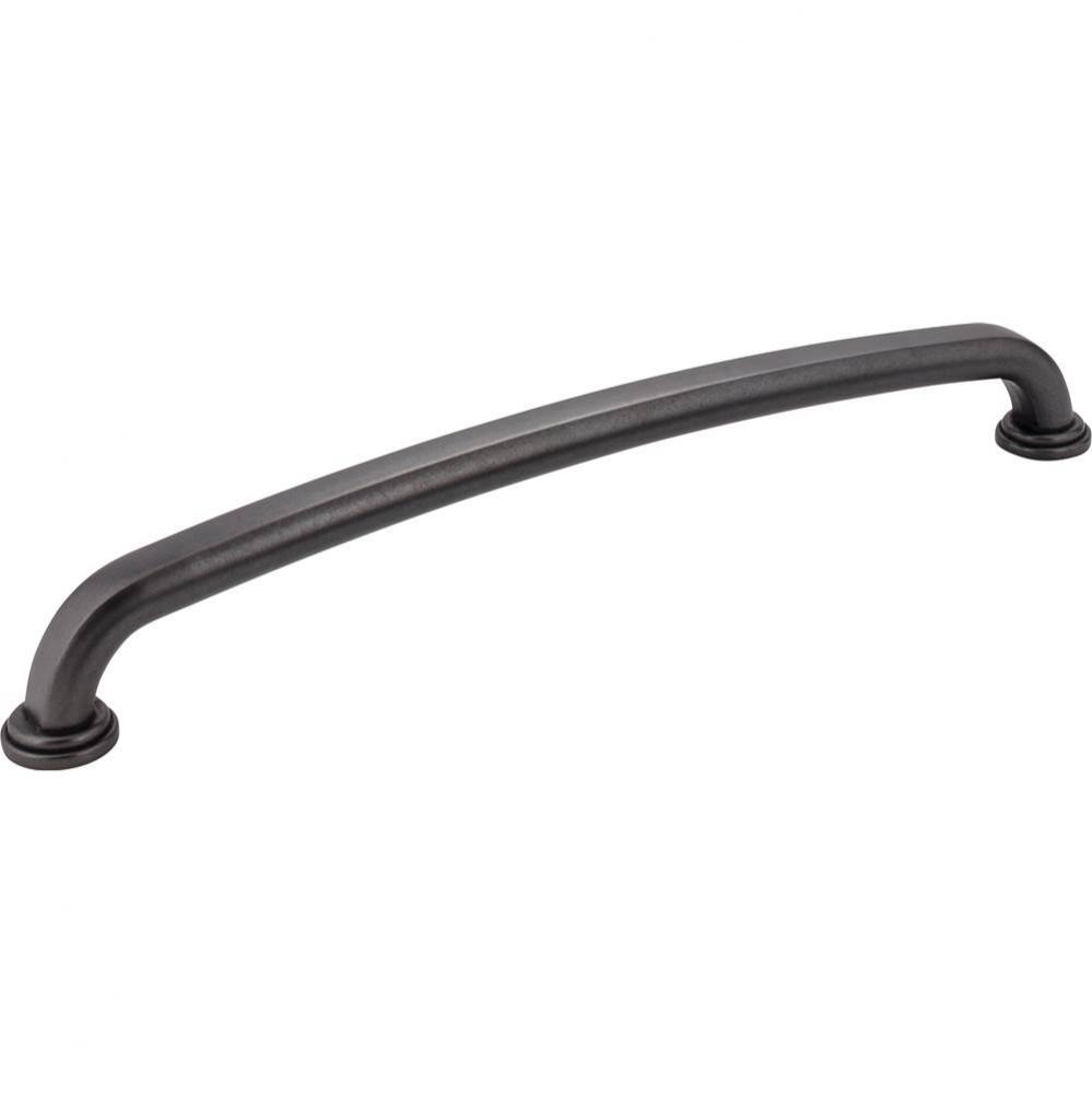 12'' Center-to-Center Gun Metal Bremen 1 Appliance Handle