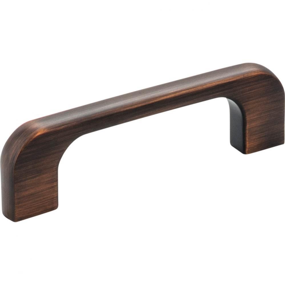 3'' Center-to-Center Brushed Oil Rubbed Bronze Alvar Cabinet Pull