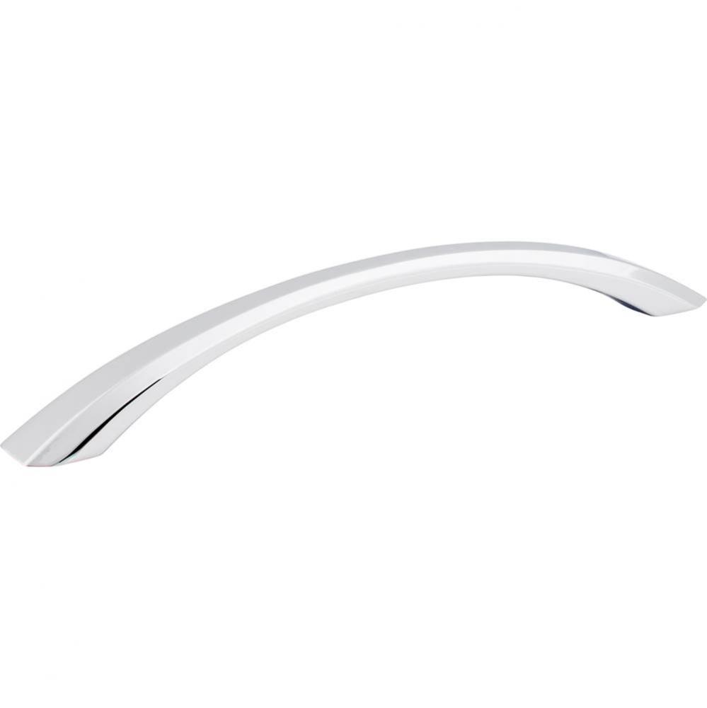 160 mm Center-to-Center Polished Chrome Wheeler Cabinet Pull