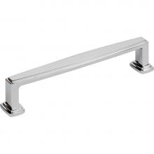 Jeffrey Alexander 171-128PC - 128 mm Center-to-Center Polished Chrome Richard Cabinet Pull