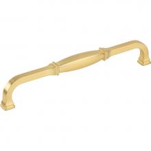 Jeffrey Alexander 278-192BG - 192 mm Center-to-Center Brushed Gold Audrey Cabinet Pull