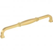 Jeffrey Alexander 278-224BG - 224 mm Center-to-Center Brushed Gold Audrey Cabinet Pull