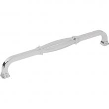 Jeffrey Alexander 278-224PC - 224 mm Center-to-Center Polished Chrome Audrey Cabinet Pull