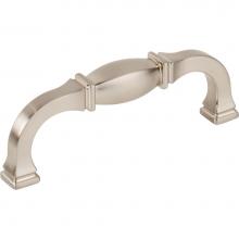 Jeffrey Alexander 278-96SN - 96 mm Center-to-Center Satin Nickel Audrey Cabinet Pull