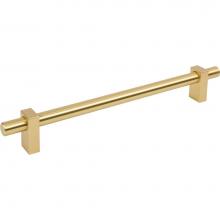 Jeffrey Alexander 478-12BG - 12'' Center-to-Center Brushed Gold Larkin Appliance Pull