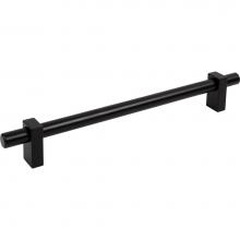 Jeffrey Alexander 478-12MB - 12'' Center-to-Center Matte Black Larkin Appliance Pull