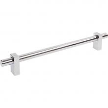 Jeffrey Alexander 478-12PC - 12'' Center-to-Center Polished Chrome Larkin Appliance Pull