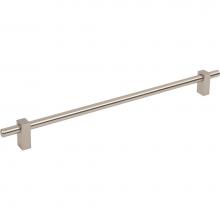 Jeffrey Alexander 478-305SN - 305 mm Center-to-Center Satin Nickel Larkin Cabinet Bar Pull