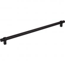 Jeffrey Alexander 5319MB - 319 mm Center-to-Center Matte Black Key Grande Cabinet Bar Pull