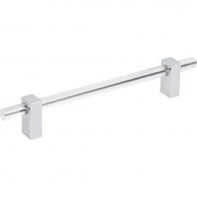 Jeffrey Alexander 578-160PC - 160 mm Center-to-Center Polished Chrome Spencer Cabinet Bar Pull