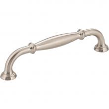 Jeffrey Alexander 658-128SN - 128 mm Center-to-Center Satin Nickel Tiffany Cabinet Pull