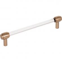 Jeffrey Alexander 775-160SBZ - 160 mm Center-to-Center Satin Bronze Carmen Cabinet Bar Pull