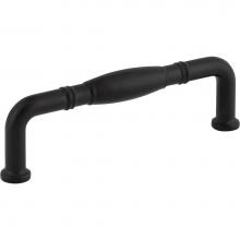 Jeffrey Alexander Z290-96-MB - 96 mm Center-to-Center Matte Black Durham Cabinet Pull