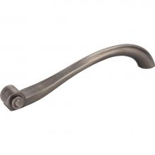 Jeffrey Alexander 343-160BNBDL - 160 mm Center-to-Center Brushed Pewter Duval Vertical Cabinet Pull